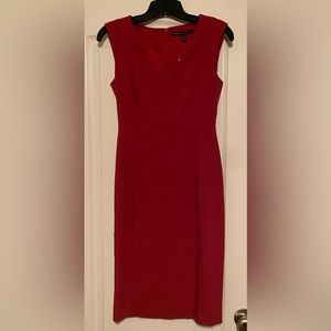 Wine color suit dress NWT